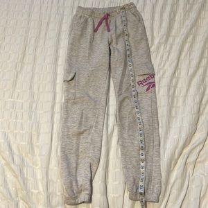 Girls Reebok sweat pants